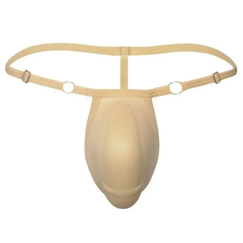 Tongs rembourrés ajustables 3D sur le devant, taille basse sans coutures, taille basse, vêtements de forme pour hommes, accessoires pour culottes pour hommes — image 10