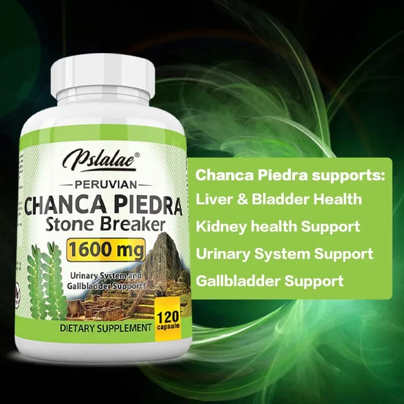 Chanca Piedra kapszula 1600 mg - húgyúti támogatás, nem GMO-kiegészítő vesekőzúzás — image 7