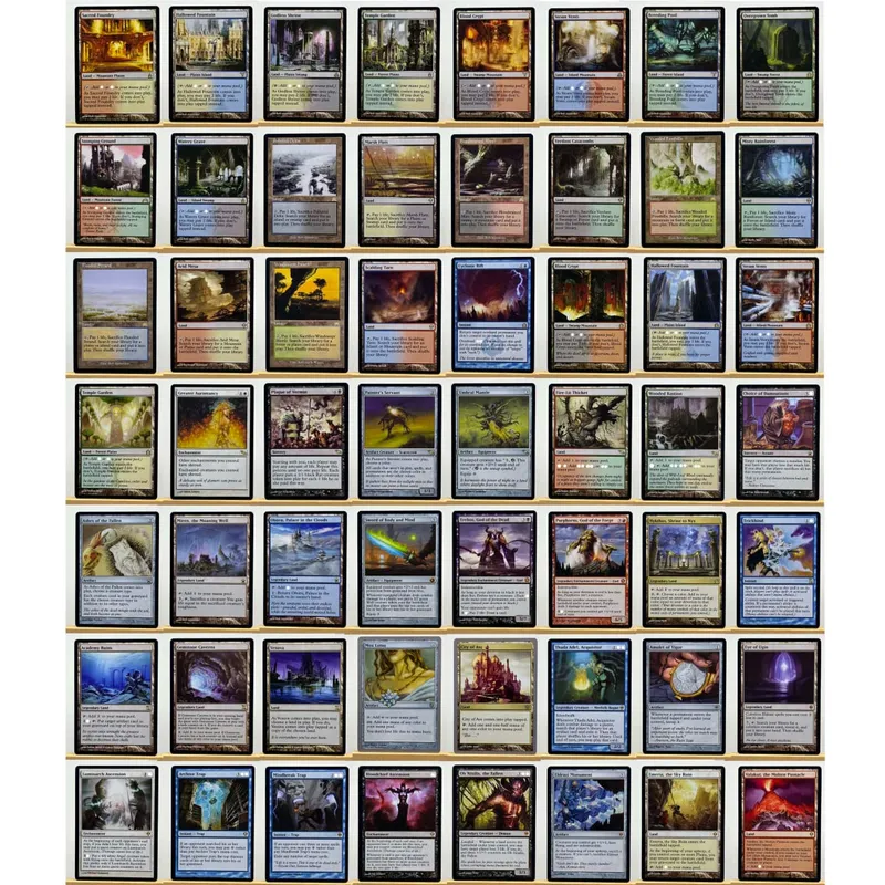 Tcg proxy kártyák egyedi 56 kártyás proxy pakli készlet – kiváló minőségű The One Ring komplett asztali stratégiai kártyakészlet