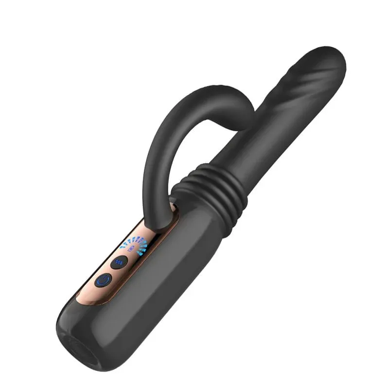 7 Telescopic Sex Machine Thrusting Dildo Vibrator 30MM Auto Stretch Rechargeable With Suction Cup Adult Sex Toys for Women — image 8