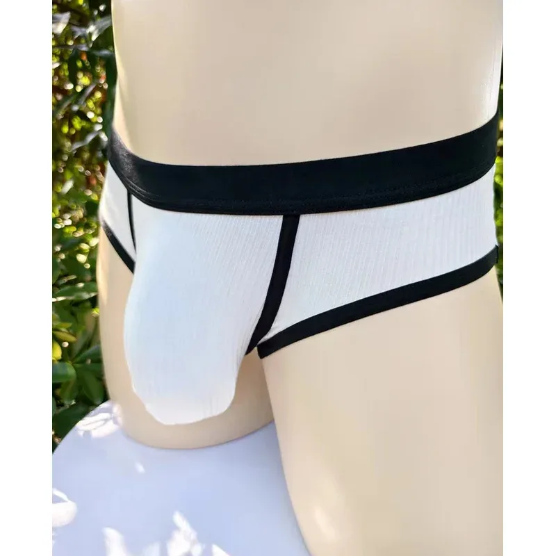 Cuecas masculinas com bolsos grandes são muito sexy. Roupa íntima esportiva masculina de grande espaço 3256811705961751 — image 6