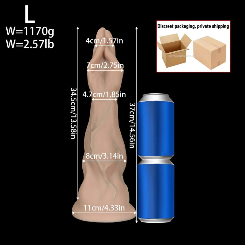 Huge Silicone Foot Butt Plug Thick Leg Dildo Large Anal Plug Anal Expander Masturbator Anus Dilator Sex Toys Adult Toy Sex Shop — image 11