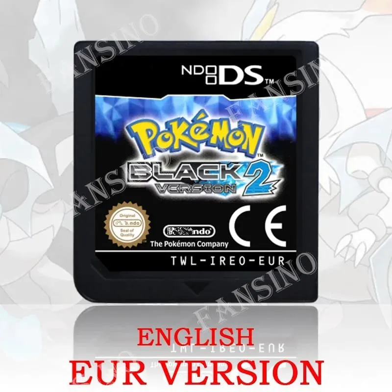 (USA EUR AUS) Pokemon Black White 1/2 Έκδοση Υψηλής Ποιότητας Αυθεντικό 1:1 Replica DS Video Game Cartridge For DS 2DS 3DS Console — image 21