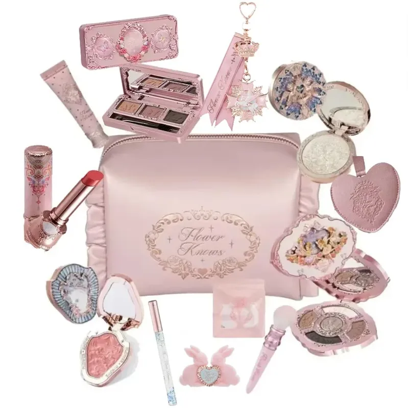 Flower Knows sminkkészlet Nyárközi mesék Flowerknows alapozó Little Angel Highlight Strawberry Rococo ajakmáz 11db készlet
