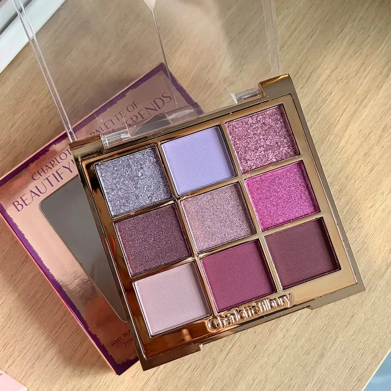 CT Summer Limited Lip Gloss Hydrating Lipstick Setting Powder Shine Nine-Color Eyeshadow Palette Blush Skincare Essence Makeup