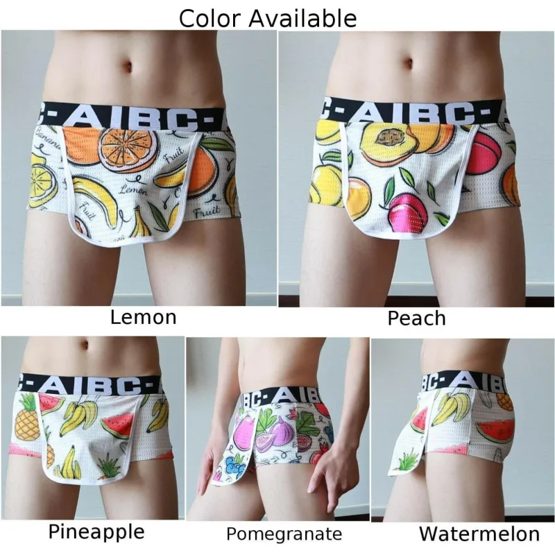 Boxershorts Kalsonger Underkläder Trosor Kläder Bomull+Spandex Öppen Helt nytt mode Snyggt utbud Lämplig — image 5