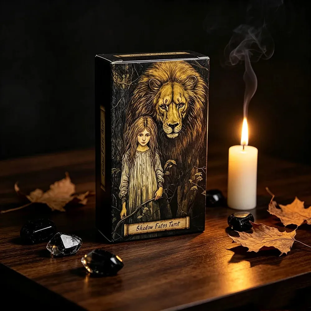 Shadow Fates Tarot Deck - 78 Cards Meditation Divination Cards για αυτοστοχασμό και πνευματική ανάπτυξη Ιδανική για εσωστρεφείς — image 4