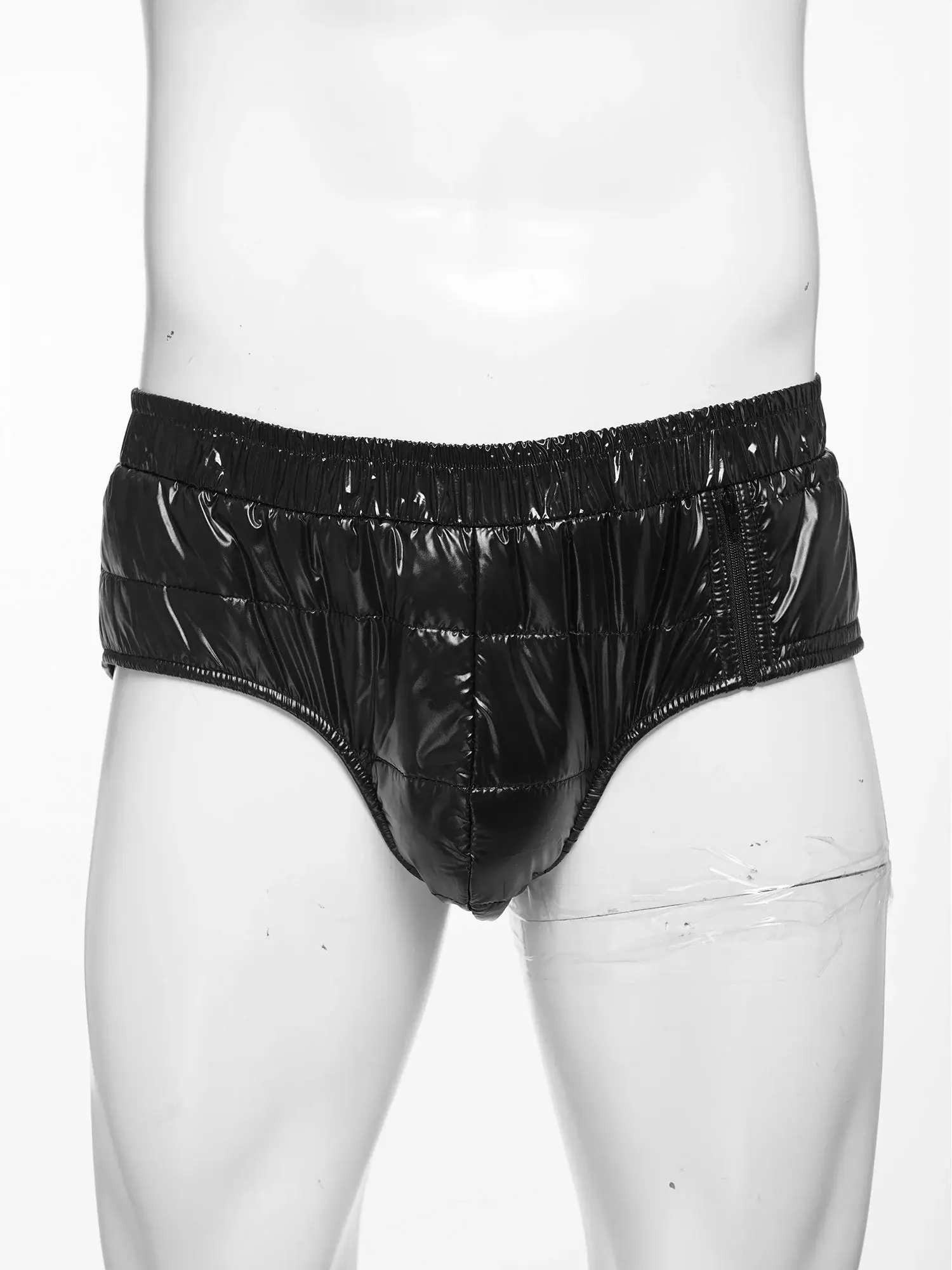 Mens Diaper Cover Adaptive Underwear Elastic Waistband Water Resistant Padded Briefs Reusable Leakproof Panties Special Wear — image 3
