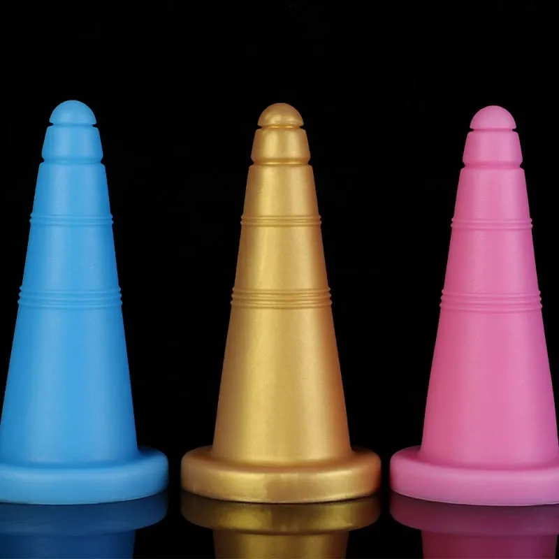 Soft Cones 21-29.5cm Huge Anal Plug Butt Plug Dildo Vagina Anus Dilation Trainer Prostate Massage Adult Sex Toys For Men Women — image 3
