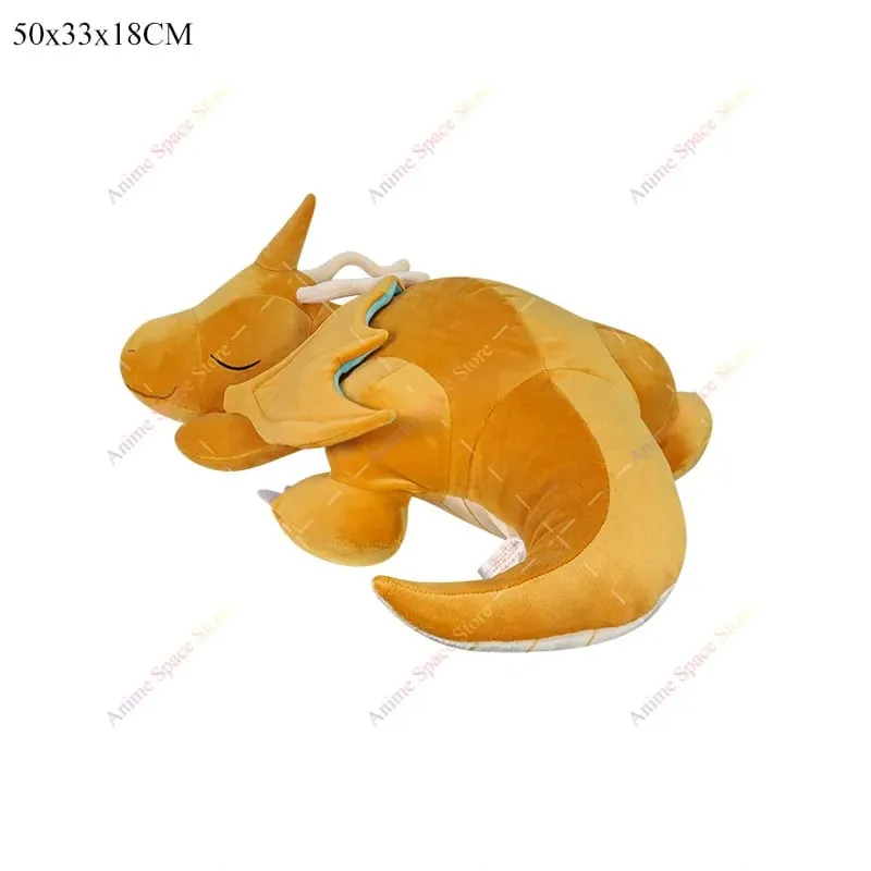 Pokemon Pillow Mega Charizard X Plush Toy Anime Charizard Garchomp Mew Cubone Charmander Sleep Sofa Stuffed Peluche Cushion Doll