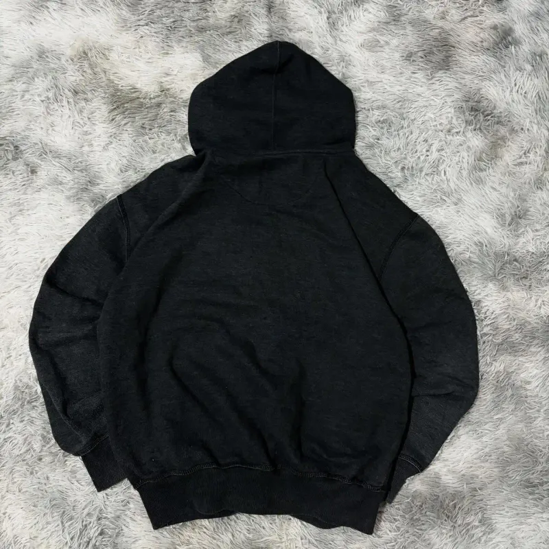 Pull à capuche pour hommes, nouvelle mode américaine, motif surdimensionné, fermeture éclair imprimée, Y2K, gothique, Harajuku, Hip Hop, populaire, pour Couple, 2025 — image 3