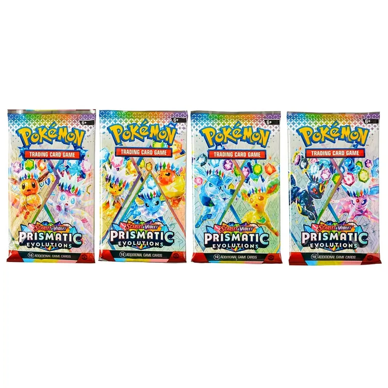 Εμπορική κάρτα Pokémon 360Pcs English Pokémon TCG: Prismatic Evolutions Scarlet Violet Box 36 Pack Box