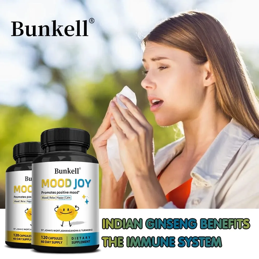 St. John's Wort Complex with Ashwagandha & Turmeric - Mood Stress Relief Calm Relaxation Mental Health & Sleep Support — image 5