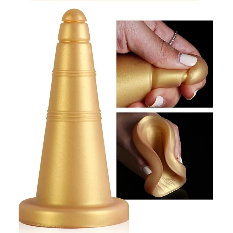 Soft Cones 21-29.5cm Huge Anal Plug Butt Plug Dildo Vagina Anus Dilation Trainer Prostate Massage Adult Sex Toys For Men Women — image 2