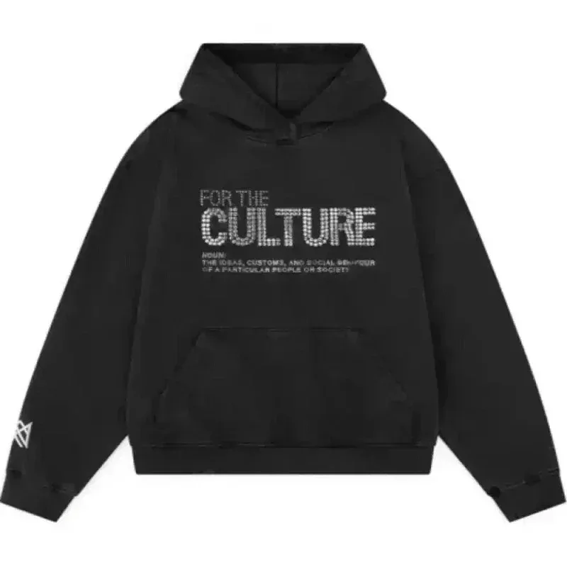 Vintage masculino monograma applique impressão estilo y2k desleixado solto nova moda casal moletom com capuz streetwear rua no inverno — image 4