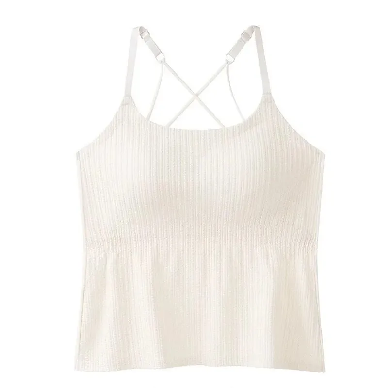 Nyári Melltartó Fekete Fűző Aktív Nagy méretű Bralette Megereszkedett melltartó Mellény Topic Camisole&tanks Traf Női Ruházat Top Traf Zara — image 5