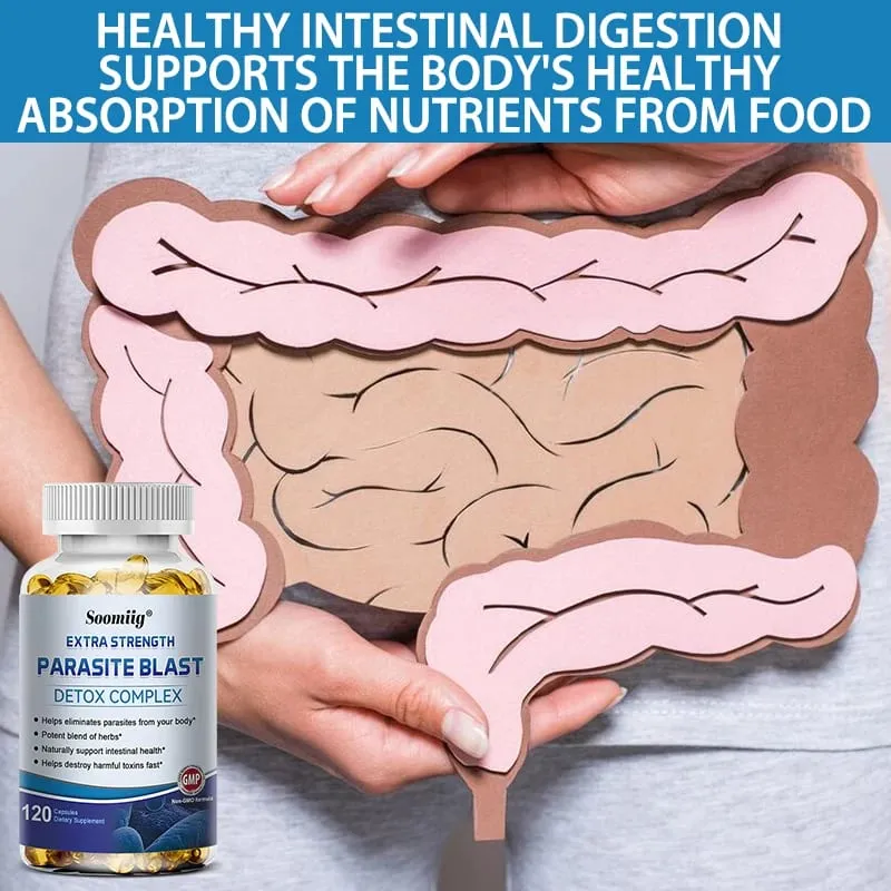 Parasite Blast - Bowel Cleansing Supplement Digestive Health Immune Health Parasite Removal and Improve Digestion — image 5