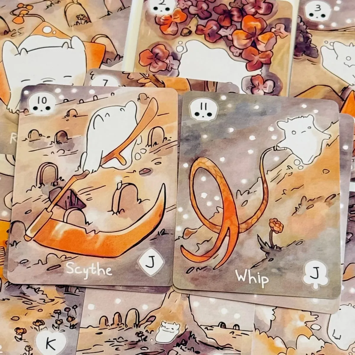 Lil Phantasm Lenormand Oracle Deck 36 τμχ Oracle Card Family Party Playing cards Επιτραπέζιο παιχνίδι