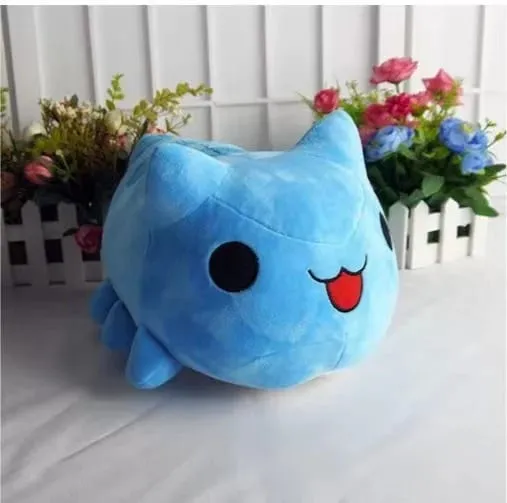 15/30 εκατοστά Bugcat Capoo βελούδινο παιχνίδι Anime Blue Cat Worm Cosplay Doll γεμιστό μαξιλάρι για δώρο