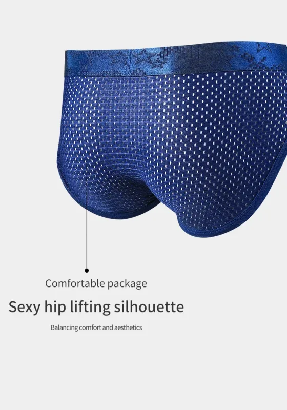 Calcinha de separação de bala masculina sexy u-convexo cuecas veia gelo seda escrotal aro esperma cordão shorts cabeças varicosas — image 13