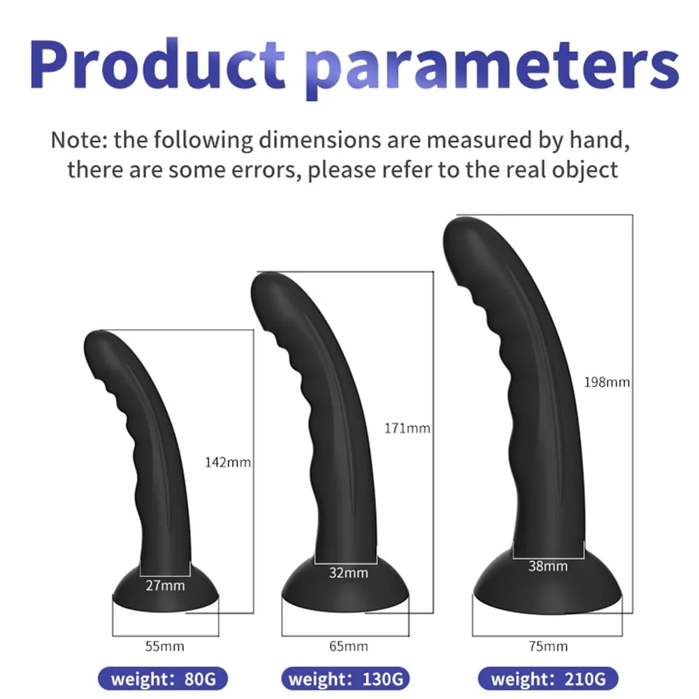 Dildo Silicone Fake Dick Big Penis Anal Butt Plug Suction Cup Prostate Massager Female Masturbator Adult Sex Toys For Woman — image 6