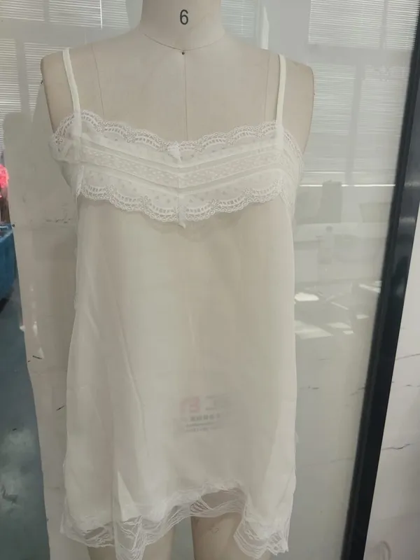 Robe Maxi en dentelle Patchwork pour femmes, Sexy, couleur unie, col en v, sans manches, dos nu, en Satin, Slim, longue, Chic, robes de soirée — image 8