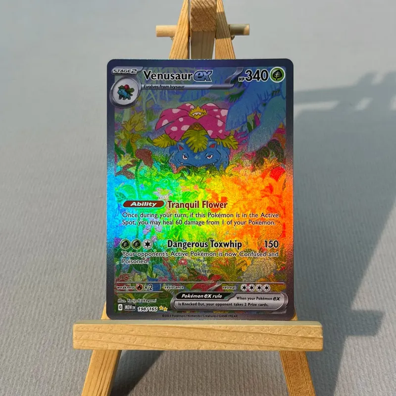 MEW PTCG13-003 Tcg proxy PKM Cards Charizard ex Bulbasaur Charmeleon Rare Collection Battle Toys Δώρα για χόμπι στο σπίτι