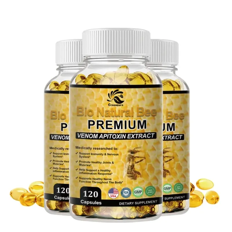 Greensure Natural MÉHméreg kapszula az immunitásért és antioxidánsért - 60/120 kapszula - GMO-mentes — image 8