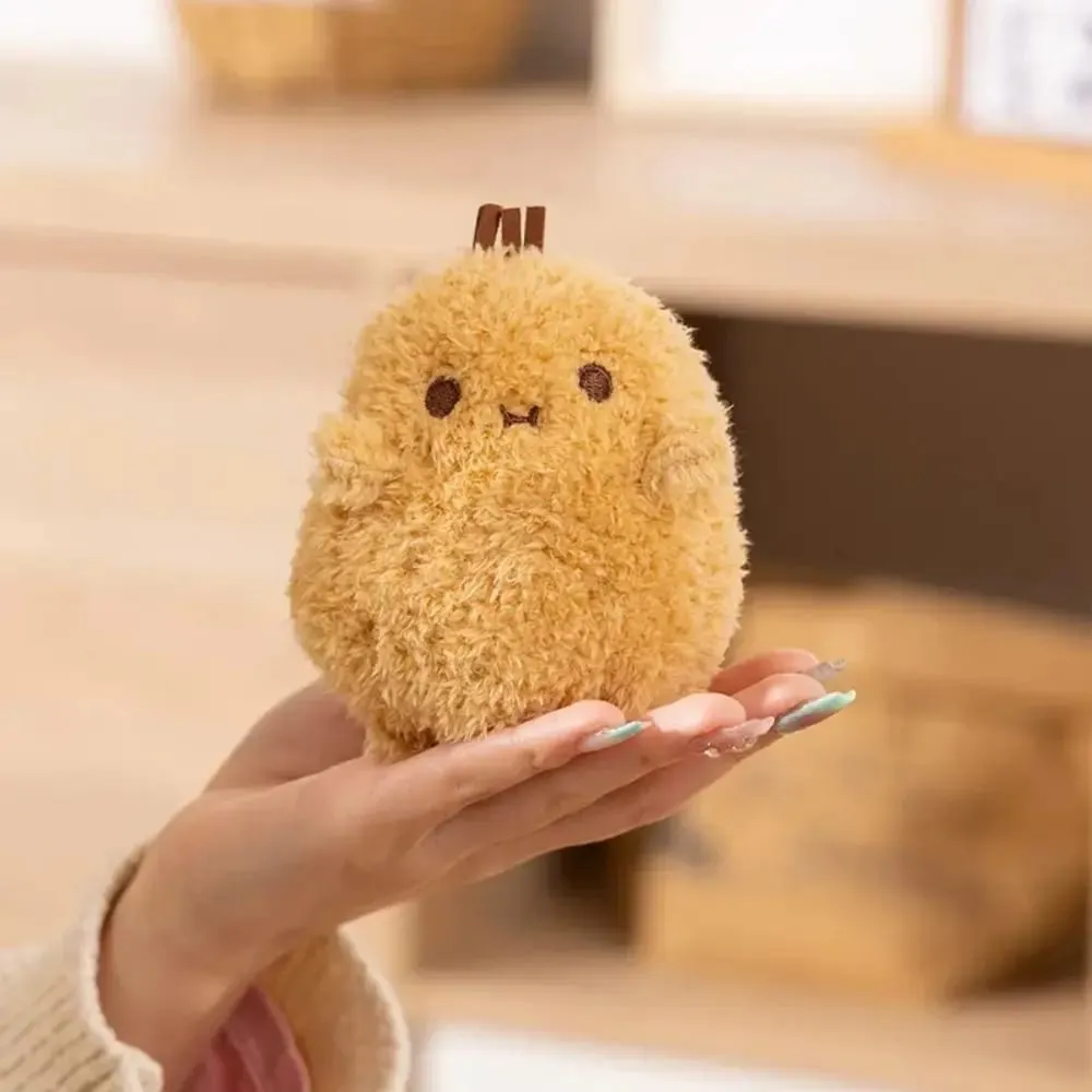 PP Cotton Small Potato Plush Doll Fluffy Soft Funny Food Plush Doll Cartoon Plush Stuffed Plant Spud Throw Pillow — image 4