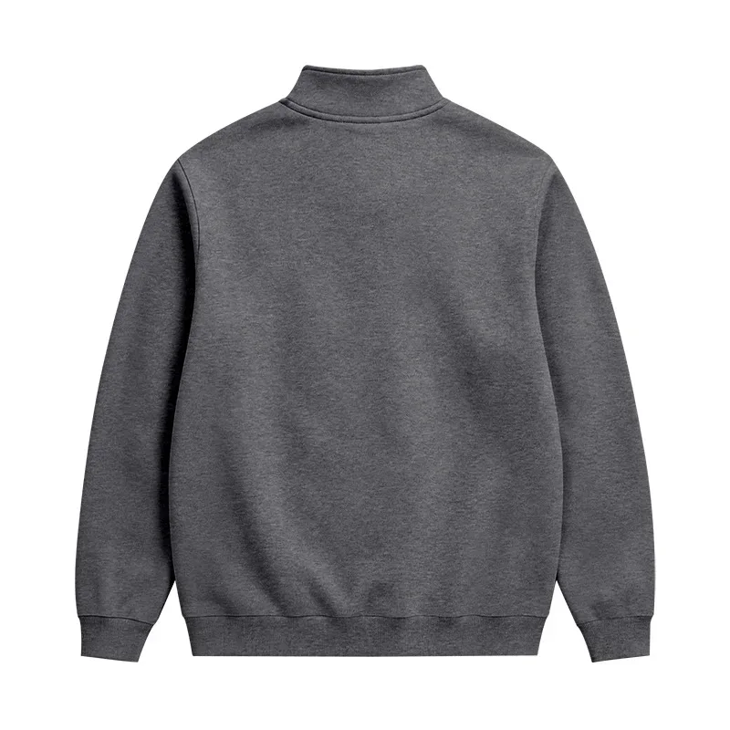 Homens 2026 outono inverno item quente velo forrado gola solta vintage moletom casual commuter moda masculina outerwear diário — image 34
