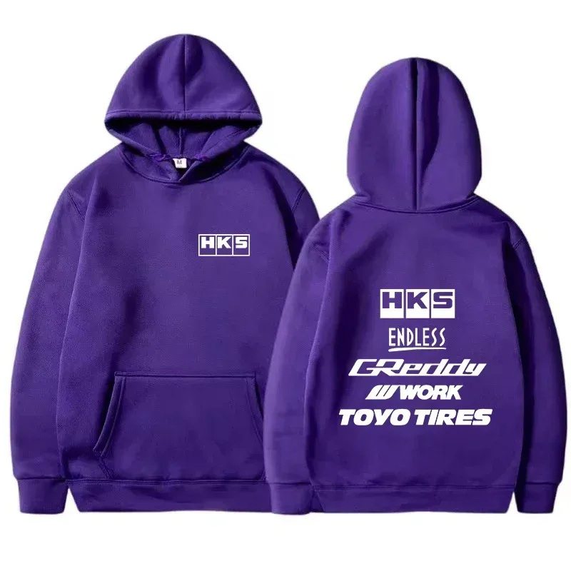 2025 moda masculina legal hoodie japão jdm modificado carro hks infinito com capuz masculino feminino vintage casual moletom de manga longa pullovers — image 7
