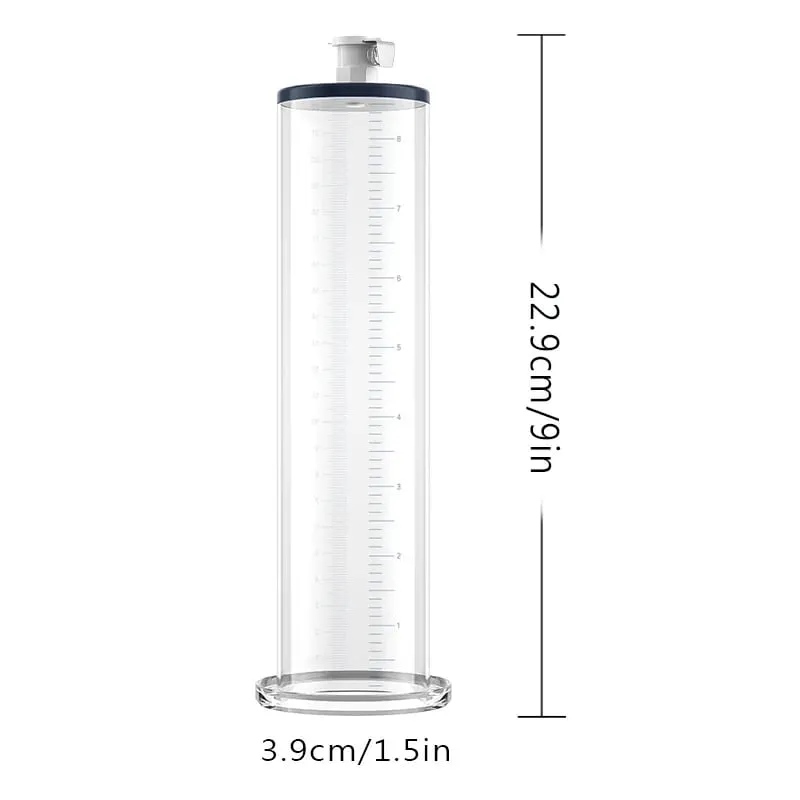 Acrylic Penis Pump Accessories Vacuum Penis Enlargement Device Masturbation Vacuum Pump Flange Pump Penis Cylinder Set Sex Toys — image 13