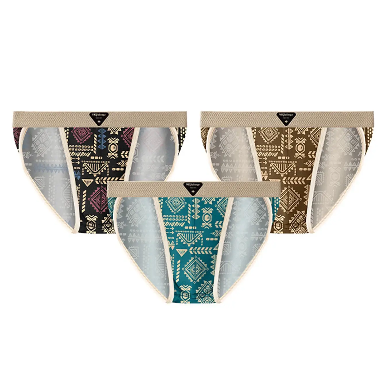 3pcs/set Men's Pure Cotton Briefs Fashionable Sexy Men Underwear Comfortable Male Panties New Style Underwear Plus Size L-4XL — image 7