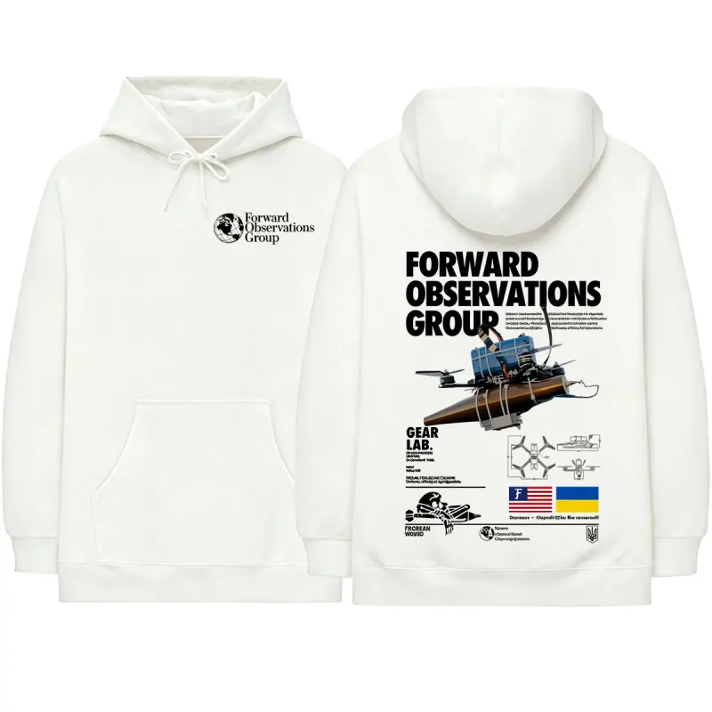 Forward Observations Group Hoodies Men Women Clothing Fashion Casual Oversized Long Sleeves Hooded Sweatshirts Hoodie Streetwear — image 5