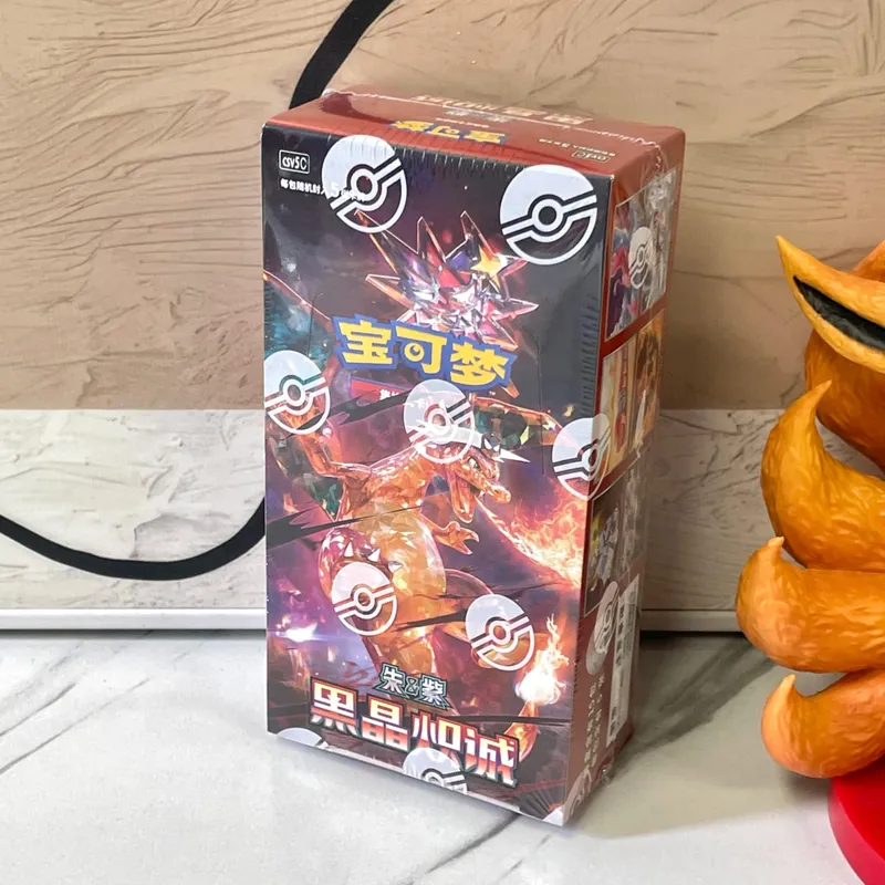 Νέα αυθεντική συλλογή Pokemon TCG Stellar Glass 17.0 Charizard & Gengar Απλοποιημένη Συλλογή Χόμπι Κινέζων Συλλεκτικών Καρτών Μάχης — image 4
