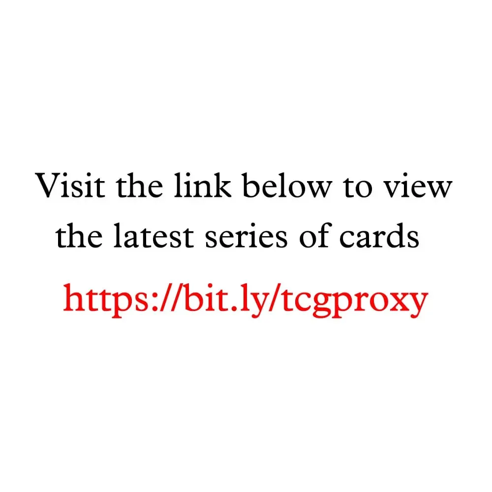 TCG Proxy Cards Deck Borad Games הולוגרמה בודדת לוטוס שחור Power9 Dual Landes The One Ring — image 6