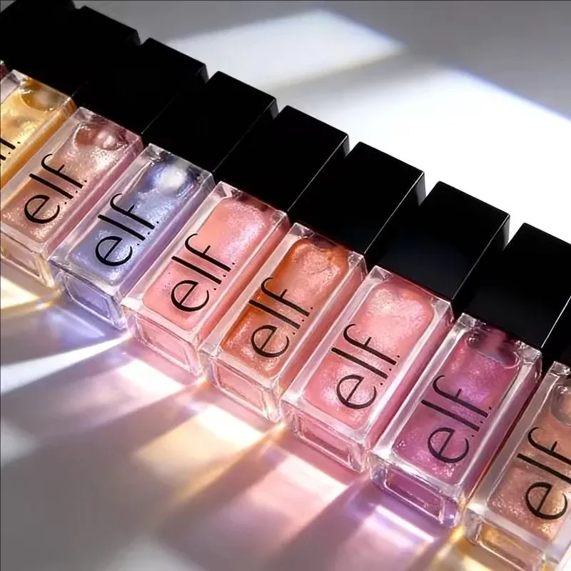 New Elf 8 χρωμάτων Lip Gloss & Πολύχρωμο ρουζ σε πούδρα λεπτής υφής Ελαφρύ Ενυδατικό Θρεπτικό Lip Balm Care Cosmetics — image 6