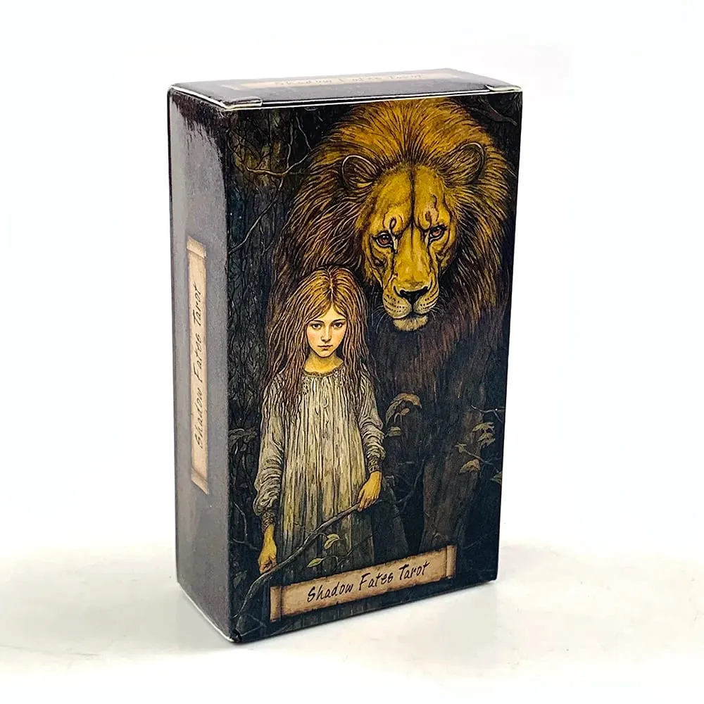 Shadow Fates Tarot Deck - 78 Cards Meditation Divination Cards για αυτοστοχασμό και πνευματική ανάπτυξη Ιδανική για εσωστρεφείς