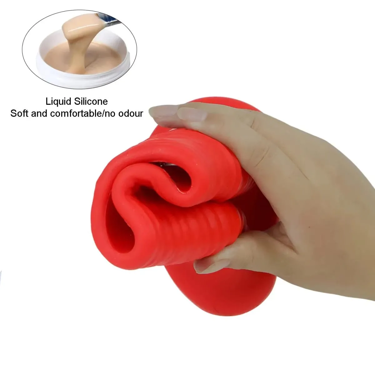 3/3.46/3.85 Inch Huge Hollow Anal Plug Liquid Silicone Soft Butt Plug Vaginal Anal Expansion Speculum Gay Fisting BDSM Sex Toys — image 2