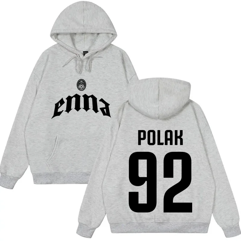 Rapper PLK Enna 2026 Tour Merch Hoodies Men Women Fashion Pullover Long Sleeves Loose Casual Hip Hop High Quality Sweatshirts — image 5