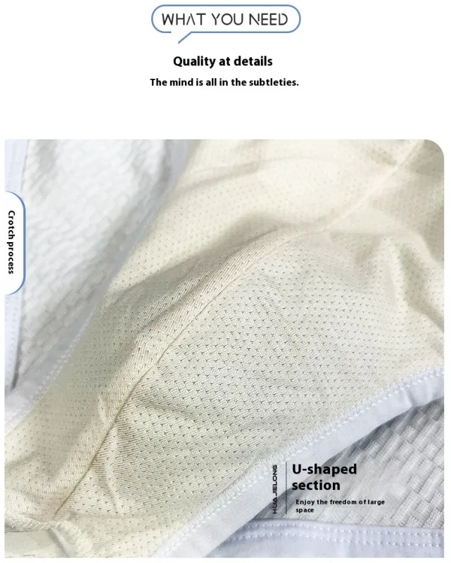 Nova calcinha masculina meninos sexy roupa interior adolescente calcinha de algodão calças triângulo tamanho grande simples respirável fina maré shorts — image 10