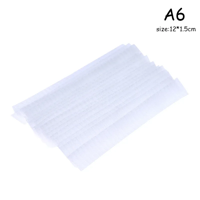 Filet de protection en maille Flexible, 20 pièces, gaine de couverture, brosses de maquillage cosmétiques blanches, outil pratique de maquillage — image 8