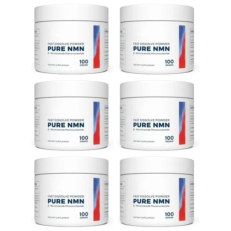NMN (Nicotinamide Mononucleotide) σε σκόνη 100g 500mg ανά μερίδα υψηλής καθαρότητας Fast Dissolve Vegan Daily Energy & Wellness