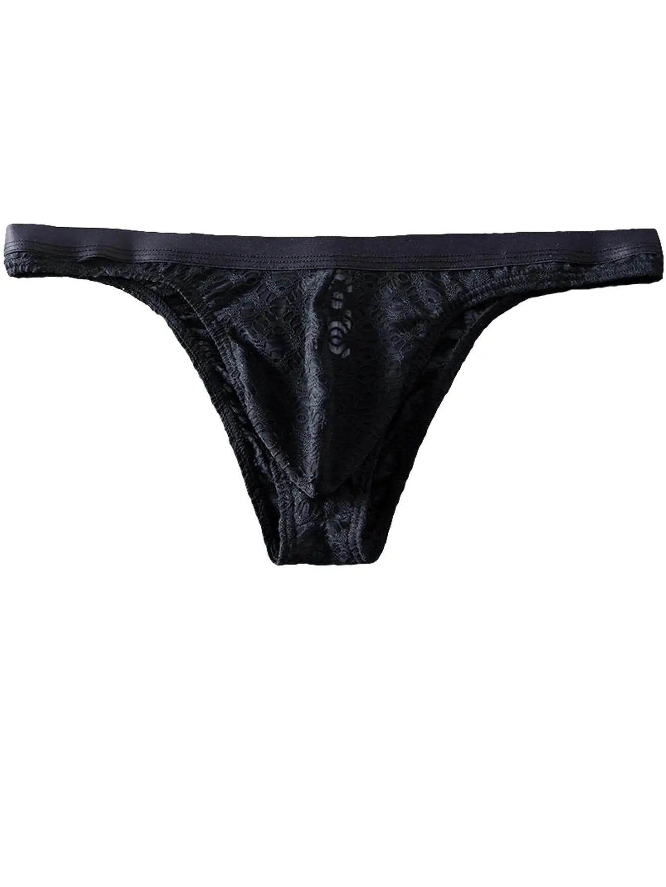 Men Briefs Underwear Men's Sexy Breathable Underpants Mesh Jockstrap Mens Briefs Bikini Underwear Shorts Male Panties D4-12 — image 1