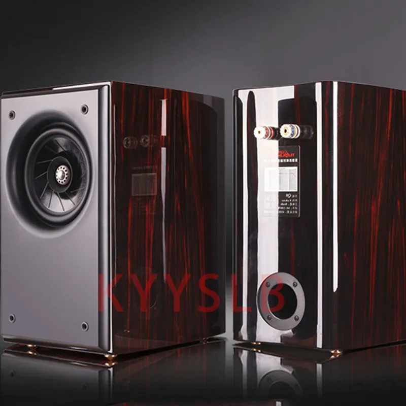 Új Q8 6,5 hüvelykes 3. teljes tartományú könyves hangszóró HiFi 8 ohmos 96 dB neodímium mágneses illesztőprogram passzív térhatású hangszóró — image 2