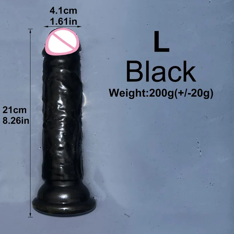 Olcsó 5 színű kis átlátszó vibrátor tapadókorong Jelly Dick női erotikus anális szex játékok Puha klitori hüvelyi maszturbátorok pénisz — image 30