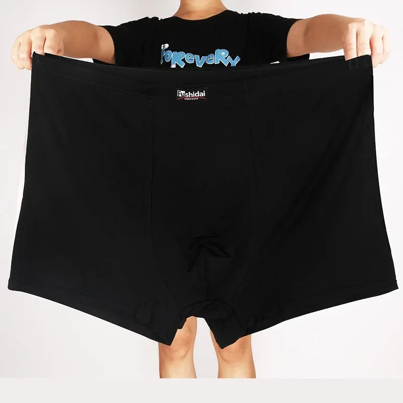Boxershorts Men Modal Panties 200KG Soft 13XL Panlalaking Panloob Plus Size 12XL Jumbo Underpant Loose 9XL 5XL Red Black Malaking Boxer — image 24
