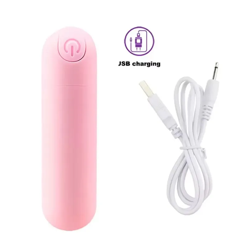 Mini Bullet Vibrátor nőknek Erős lökés, vibráló mellbimbó hüvely csiklóstimulátor, tolóműködő szexjátékok 18 év feletti pároknak — image 9