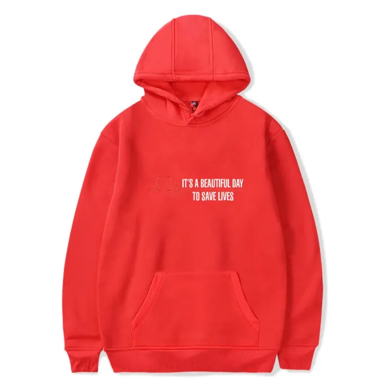 Harajuku Gray's Anatomy Tumblr Greys Anatomy moletom com capuz estampado moletom masculino/feminino confortável moletom adulto/criança — image 7