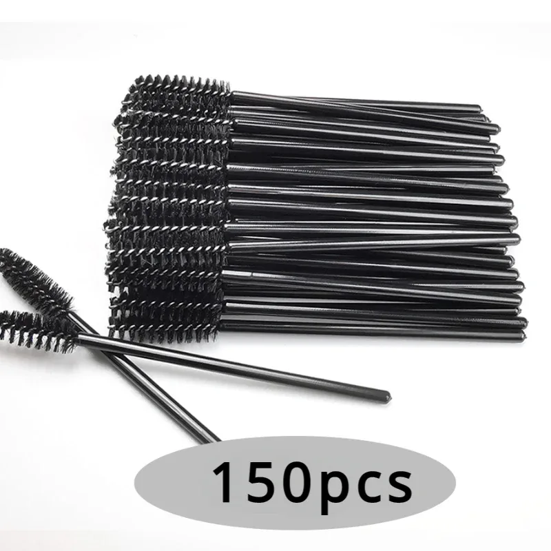 50/100/150pcs Eyelash Brushes Concealer Lash Brush Spoolies Mascara Wands Applicator for Eyelash Extension Makeup Set LAUKISS